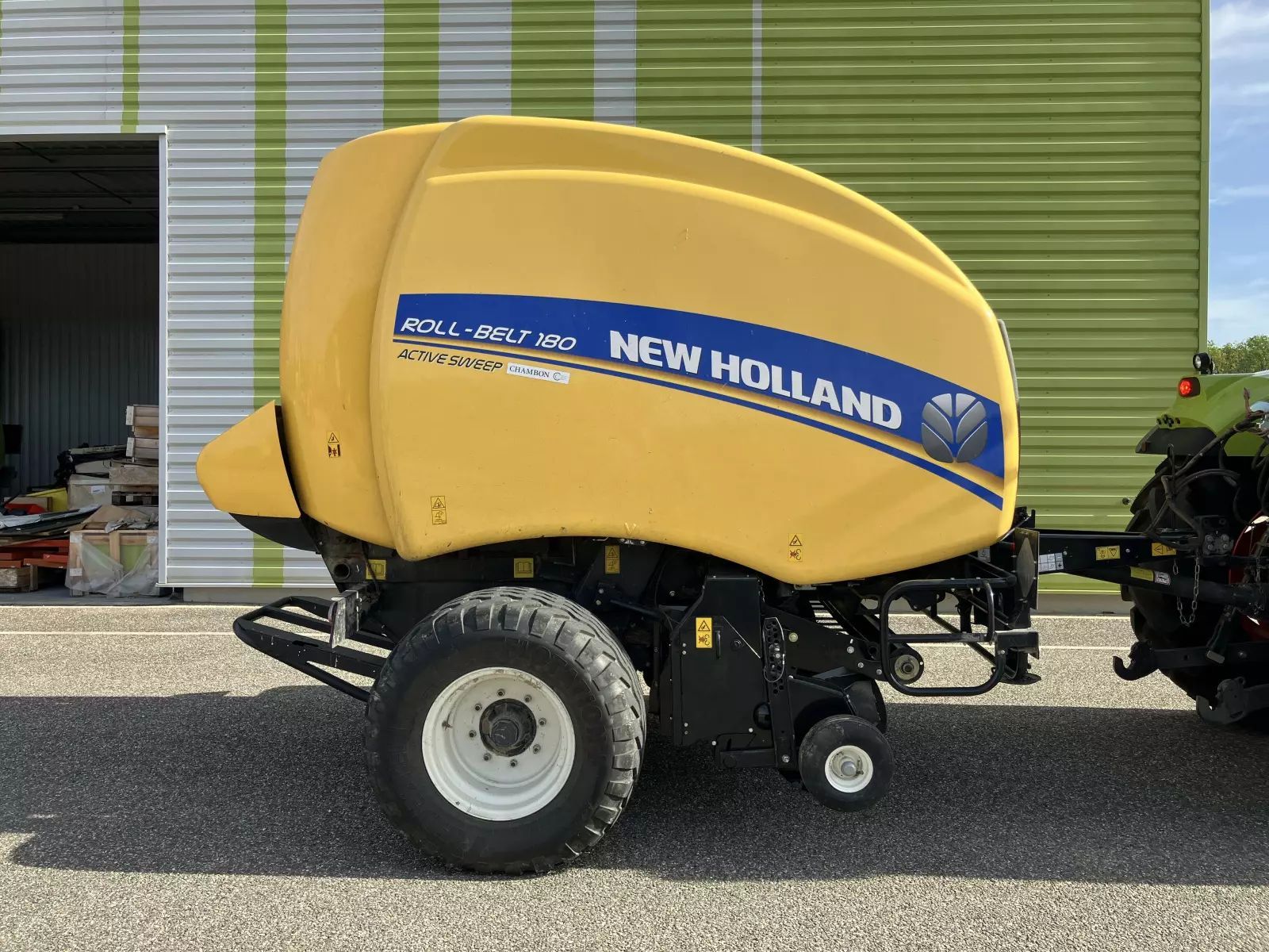 E-FARM: New Holland Roll Belt 180 A - Baler - id E4NHSIE - €23,500 - France