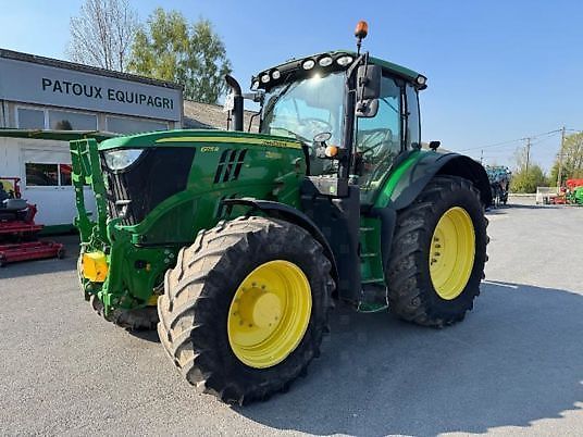 E-FARM: John Deere 6175 R - Traktor - id SBLL3Q2 - 113.500 € - Produktionsår: 2019 - Motortimer: 4.415,Motoreffekt (HP): 175,Frankrig