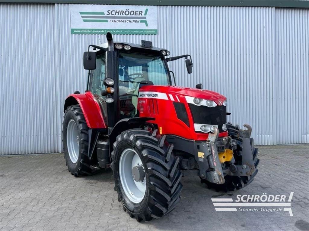 E-FARM: Massey Ferguson 6615 Efficient - Traktor - id BFAA1YZ - 45.885 € - Baujahr: 2016 - Abgelesene Motorstunden: 7.834,Motorleistung (PS): 163,Deutschland