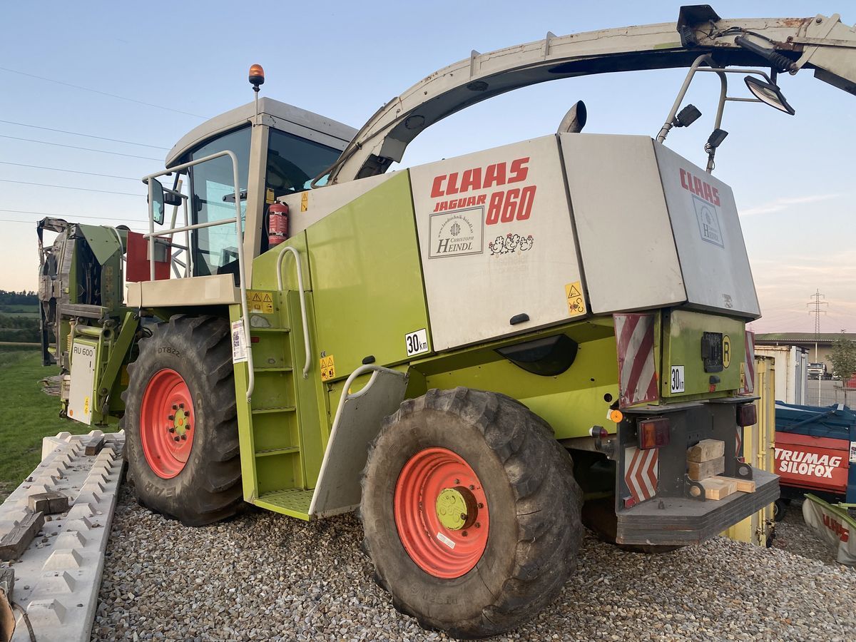 E-FARM: Claas Jaguar 860 - Self propelled forage harvester - id 9SRPCXR - €36,990 - Year of construction: 1997 - Engine power (HP): 414,Austria