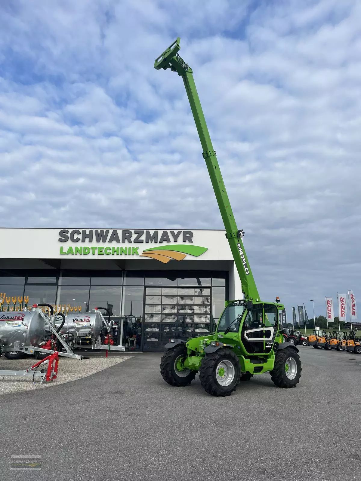 E-FARM: Merlo tf 38.10 tt- cs-145 - Teleskoplader - id QICXDQK - 83.258 € - Baujahr: 2022 - Abgelesene Motorstunden: 1.410,Motorleistung (PS): 136,Österreich