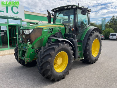 E-FARM: John Deere 6150 R - Tractor - id CVT9CVQ - €70,750 - Year of construction: 2015 - Engine hours: 6,351,Engine power (HP): 150,Austria