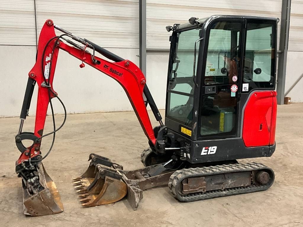 Bobcat e 19 Minirypadlo 16 500 €