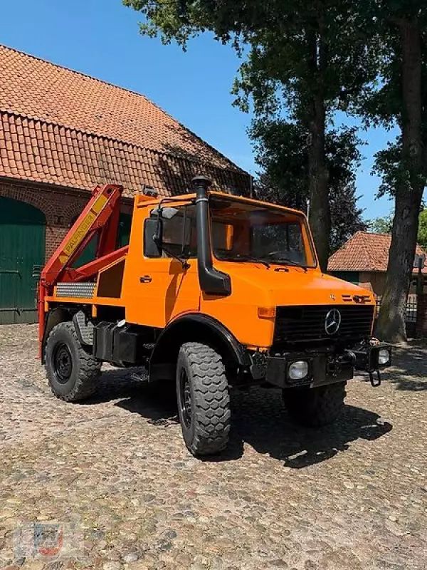 E-FARM: Mercedes-Benz u1200 lof kran palfinger pk3500 tüv sehr guter zustand - Kraftfahrzeug - id ETLAFI8 - 27.900 € - Deutschland