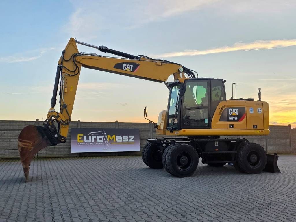 Caterpillar m 318 f, 2019 year Τροχοφόρος εκσκαφέας 79.783 €