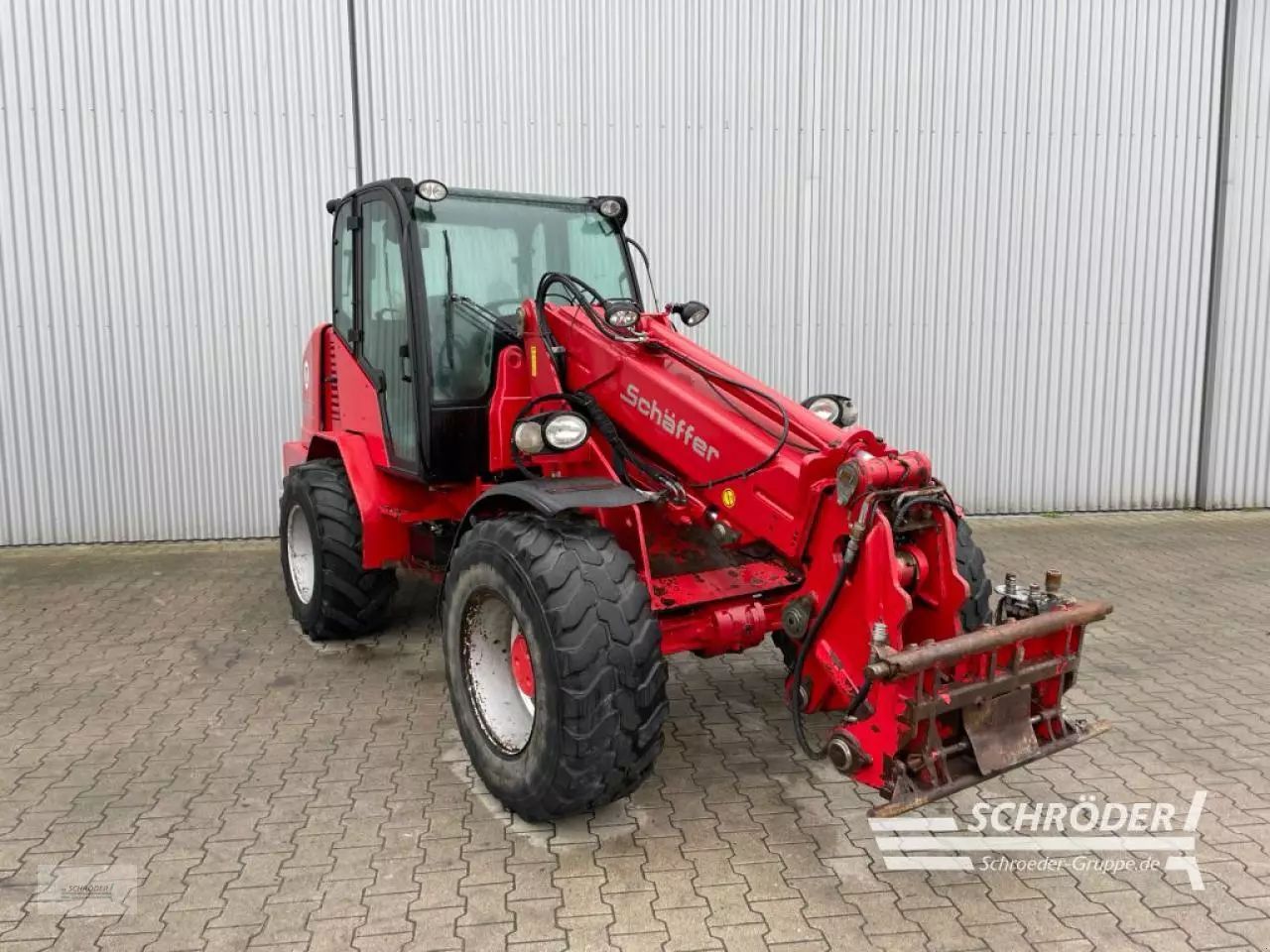 E-FARM: Schäffer 8610 T - Chargeuse sur pneus - id X6BGNEM - 23 885 € - Année: 2014 - Lecture du nombre d'heure: 14 265,Puissance du moteur (chevaux): 102,Allemagne