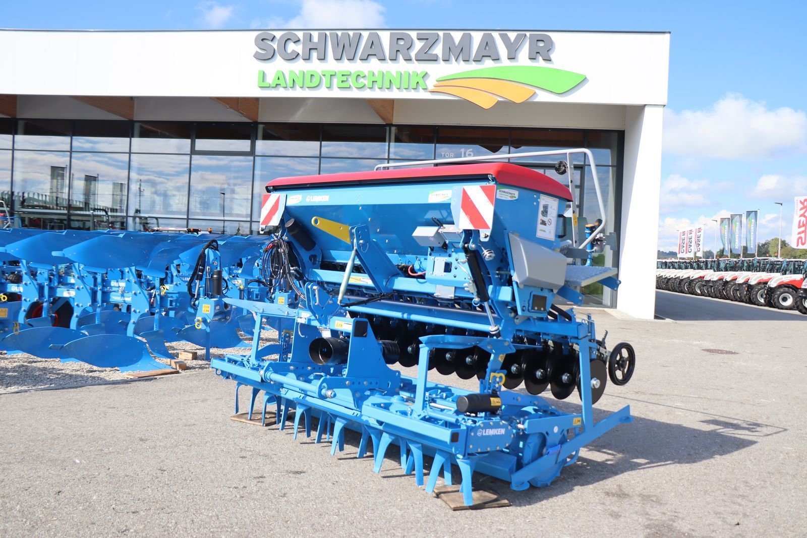 E-FARM: Lemken zirkon 8+saphir 10 i - Drilling machine combination - id ZXLCAPM - Year of construction: 2025 - Austria