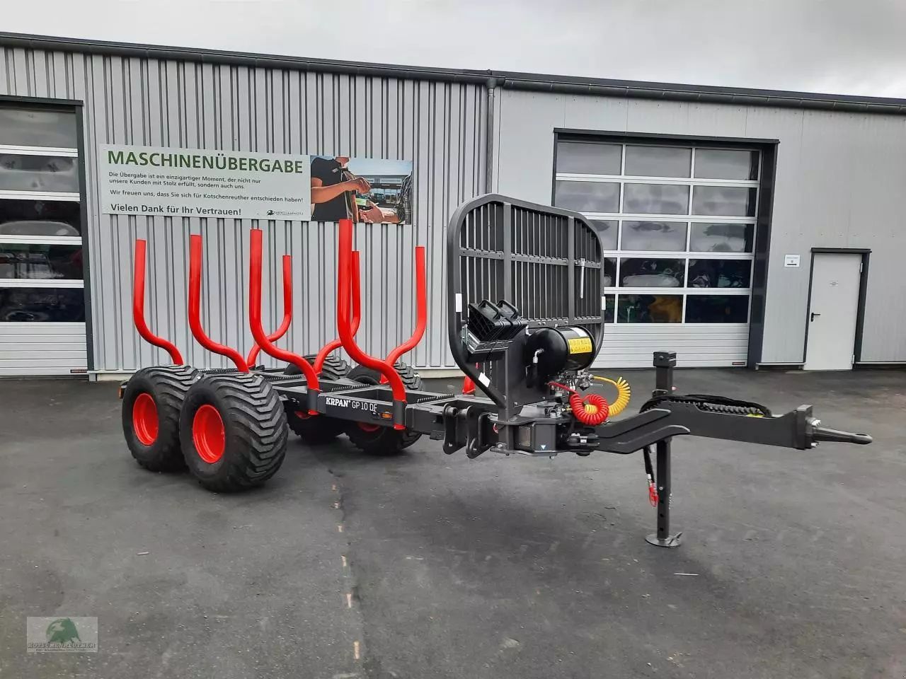 Krpan gp 10 df Forestry trailer €17,500