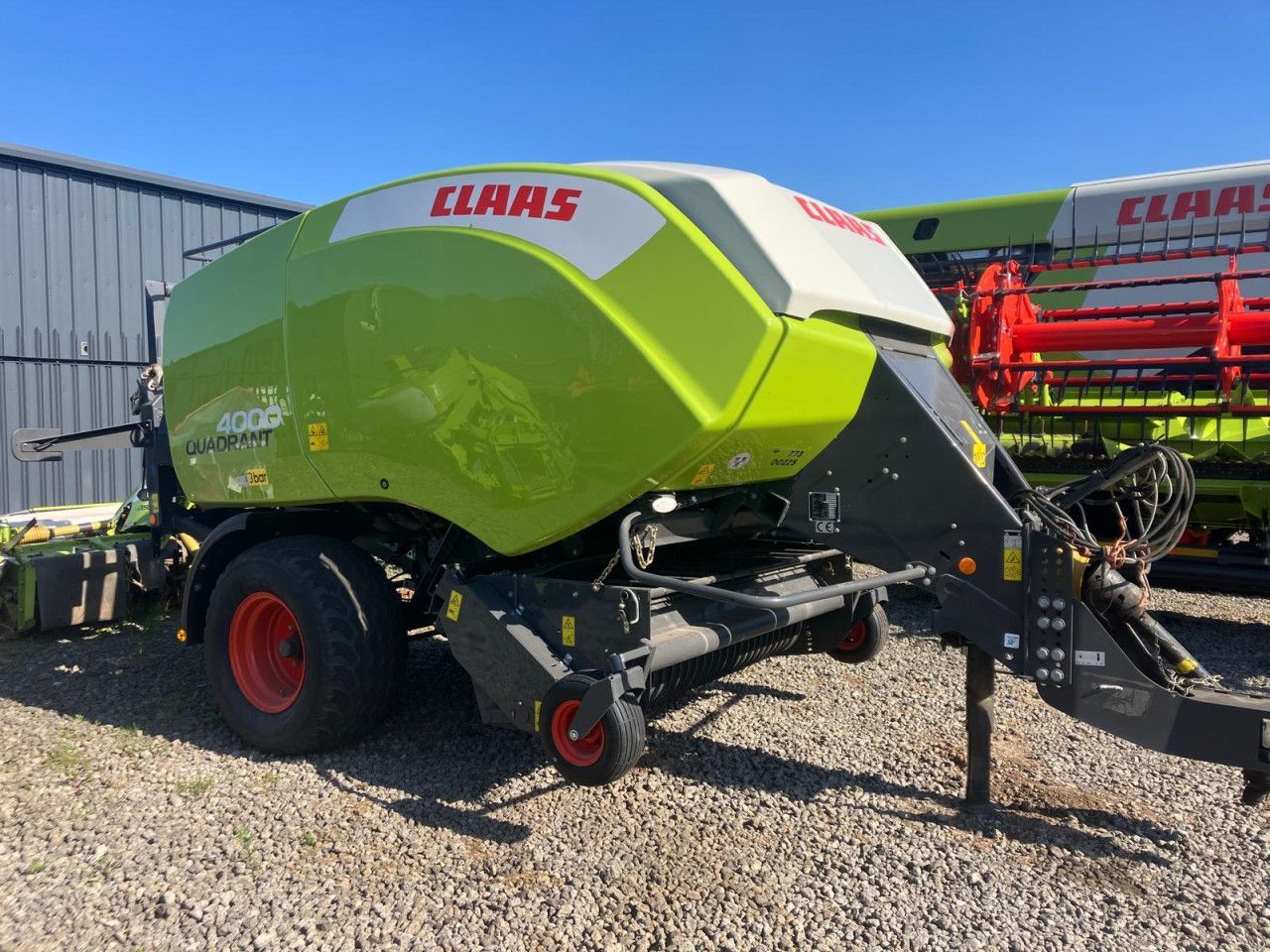 E-FARM: Claas Quadrant 4000 - Presse à balles - id W2YUBBQ - 48 840 € - Année: 2018 - Royaume-Uni