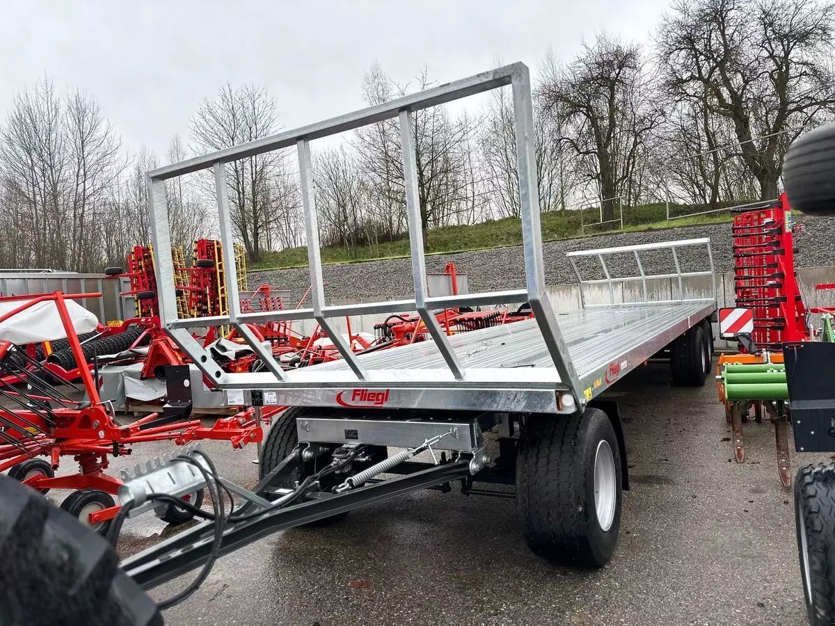 E-FARM: Fliegl dpw 180 b ballenanhänger - Remorque - id DMF8GMH - Autriche