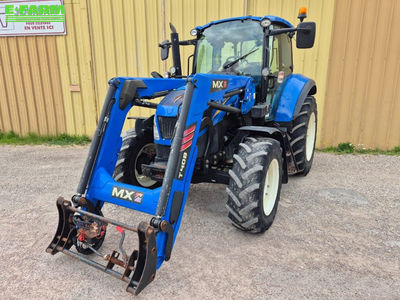 E-FARM: New Holland T5.95 - Tractor - id TMVCXK3 - €56,000 - Year of construction: 2013 - Engine hours: 3,300,Engine power (HP): 95,France