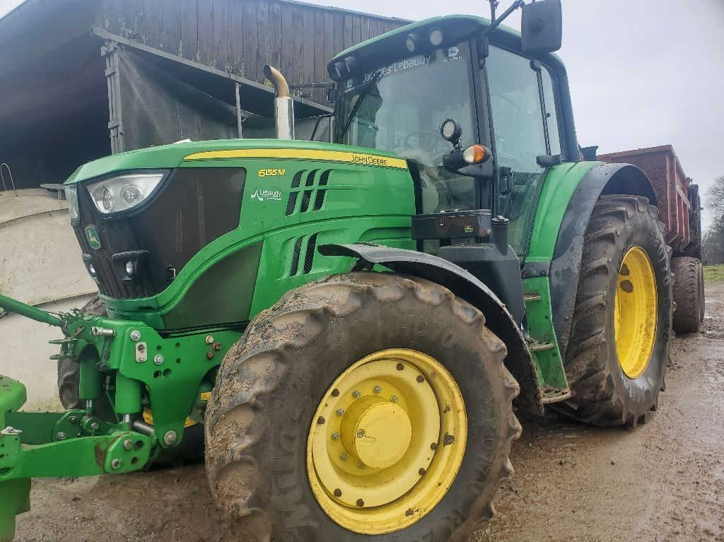 E-FARM: John Deere 6155 M - Tractor - id EXFM2XT - 59.900 € - Año: 2016 - Horas: 5700,Potencia del motor: 155,Francia