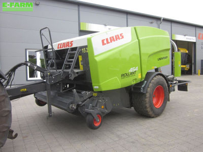 E-FARM: Claas Rollant 454 RC Uniwrap - Πρέσσα - id KBPY5TD - 54.622 € - Χρονία: 2019 - Συνολικός αριθμός παραχθέντων δεμάτων: 7.372,Γερμανία