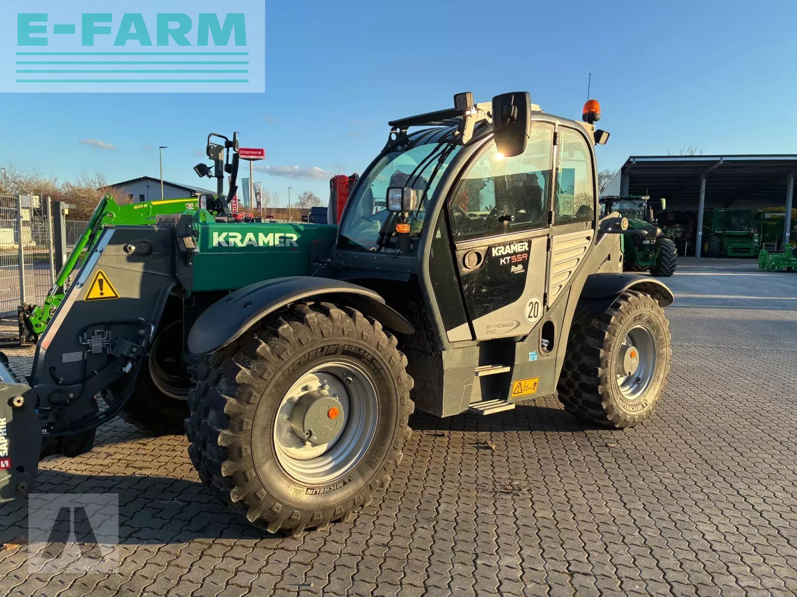 KRAMER kt 559 Încărcător telescopic 75.900 EUR