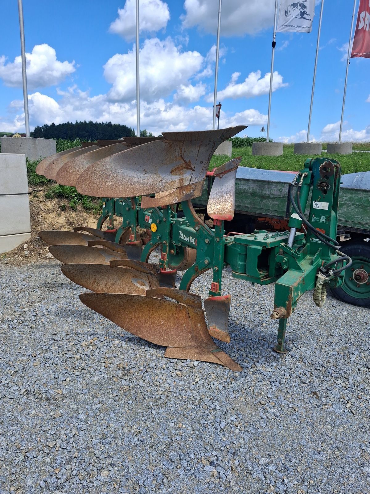 Regent regent titan 140, 4schar volldrehpflug, hydr, sc Pług 5825 €