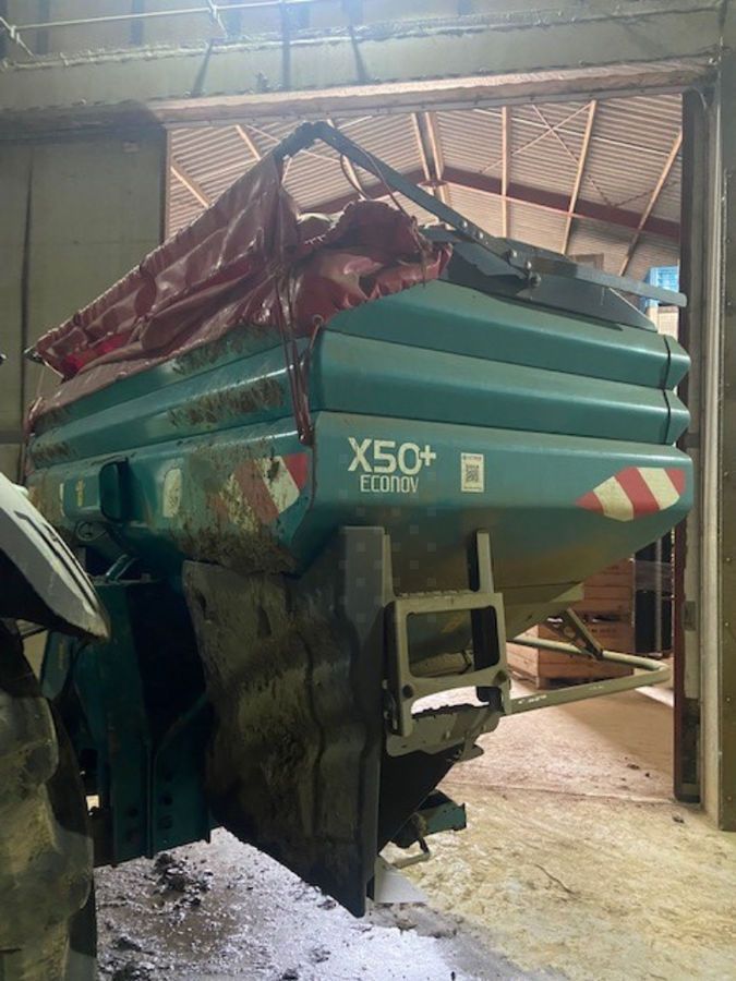 E-FARM: sulky x50 + econov - Fertiliser spreader - id EBQHKKN - €14,900 - Year of construction: 2016 - France