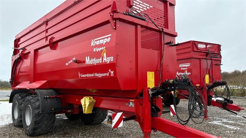 Krampe big body 750 hydraulisk klapbar side Wywrotka 44 863 €