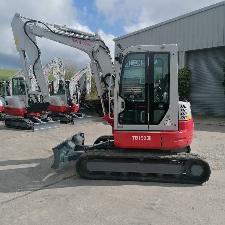 Takeuchi tb153fr Mini excavator €31,070
