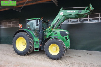 E-FARM: John Deere 6175 R - Tractor - id LNWCBBV - €88,500 - Year of construction: 2019 - Engine hours: 5,980,Engine power (HP): 215,Germany