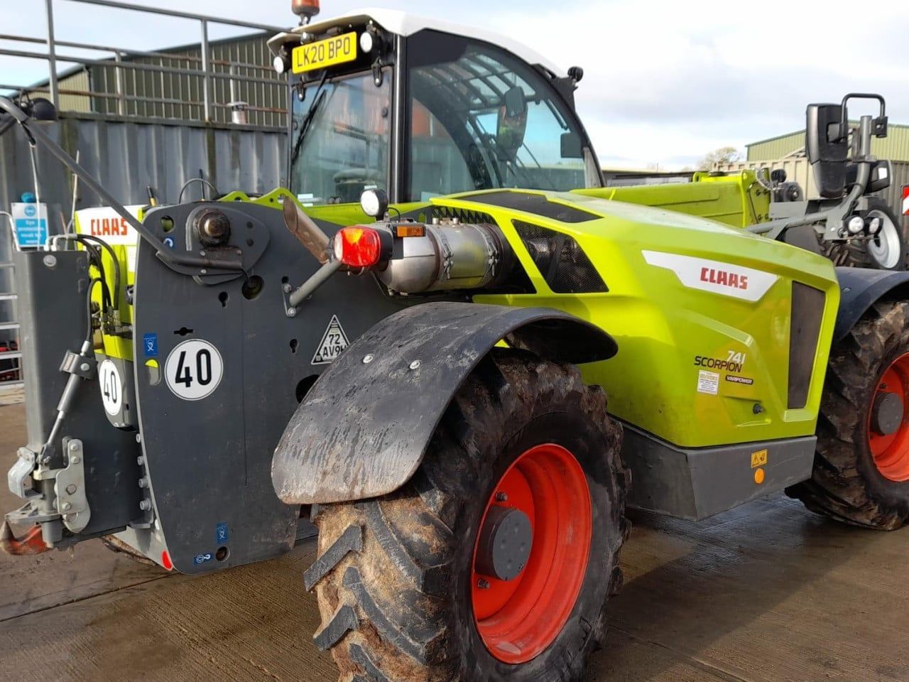 Claas Scorpion 741 Chargeur télescopique  72 473 €