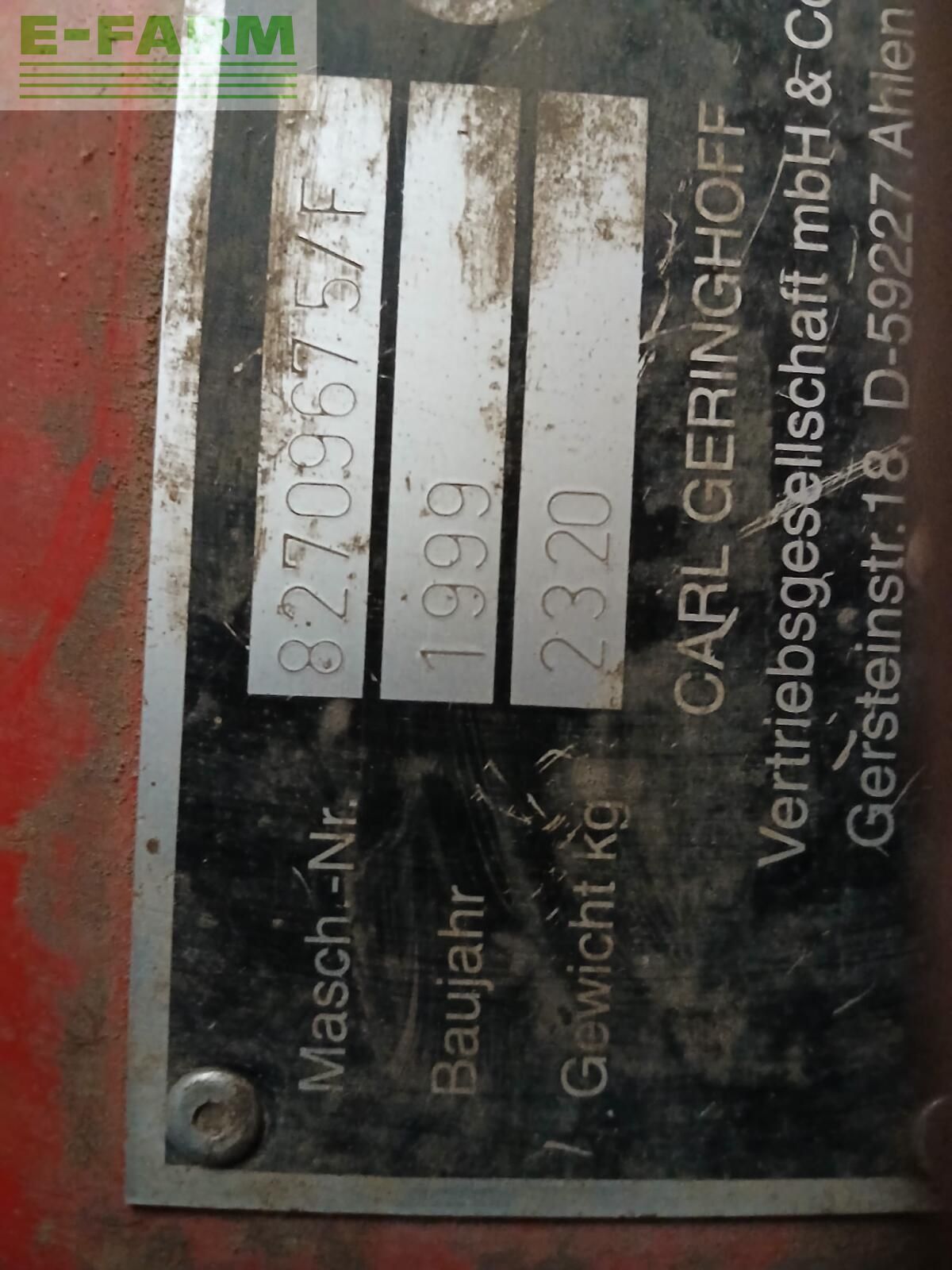 Geringhoff Hedery do kombajnów zbożowych/sieczkarni 10 500 €