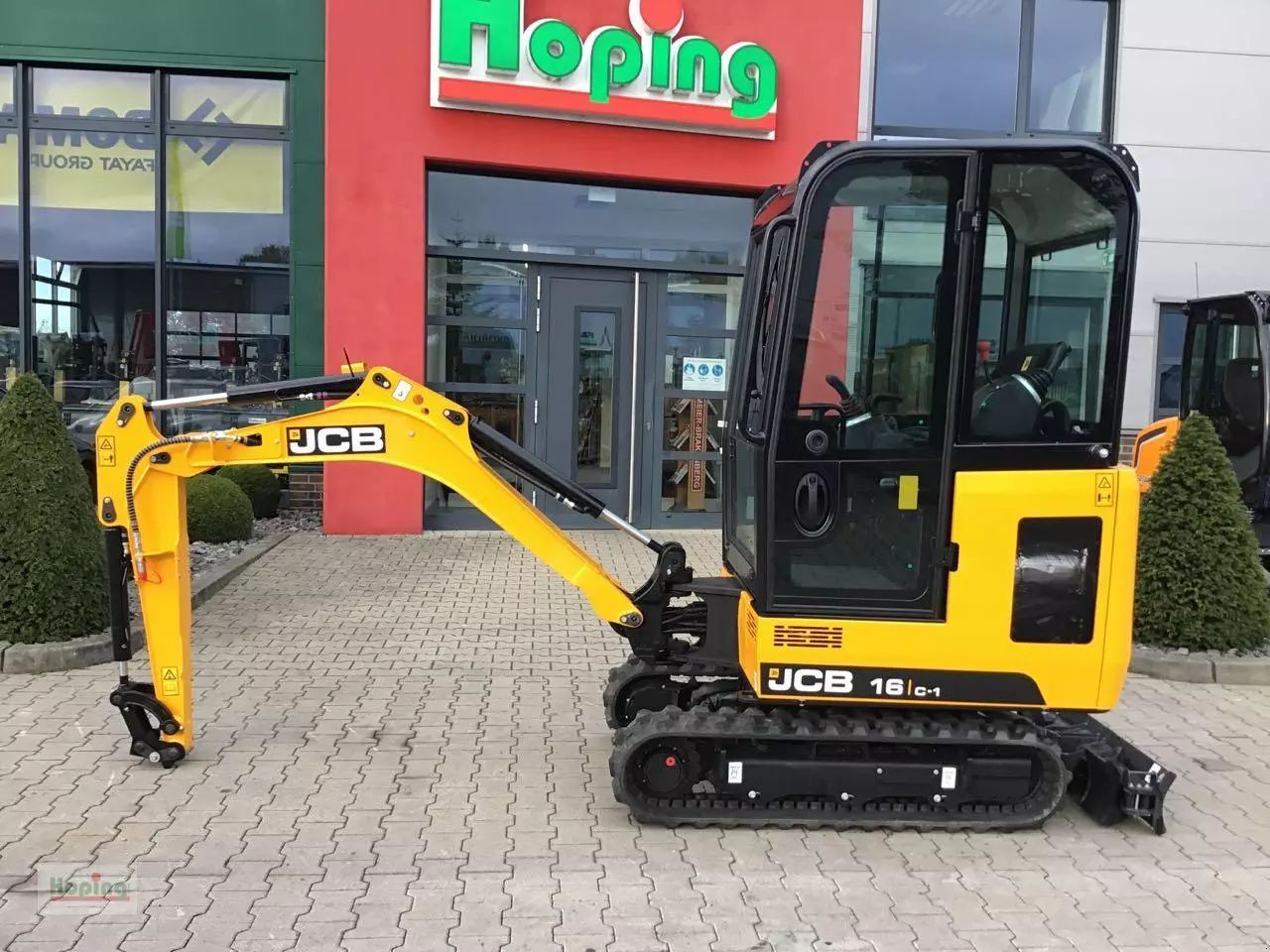 E-FARM: JCB 16c-1 - Мини Ексаватор - id QPFQS54 - Година на построяване: 2023 - Германия