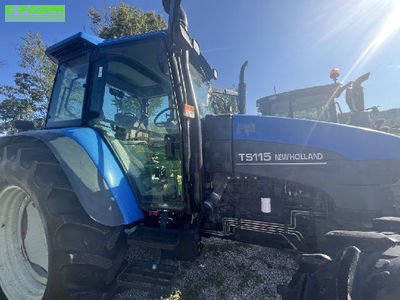 E-FARM: New Holland TS115A - Τρακτέρ - id XE7UDJB - 24.000 € - Χρονία: 1999 - Μετρητής ωρών: 5.450,Ισχύς κινητήρα: 115,Γαλλία