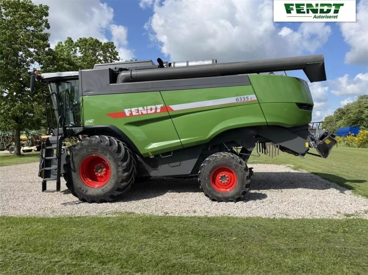 E-FARM: Fendt 6335 C - Combină de recoltat - id SAQFBJU - Muterea motorului: 360 - Danemarca