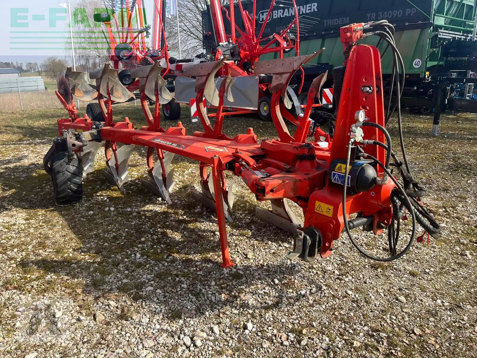 Kuhn vm153 4e/5h 102 Pflug 27.900 €