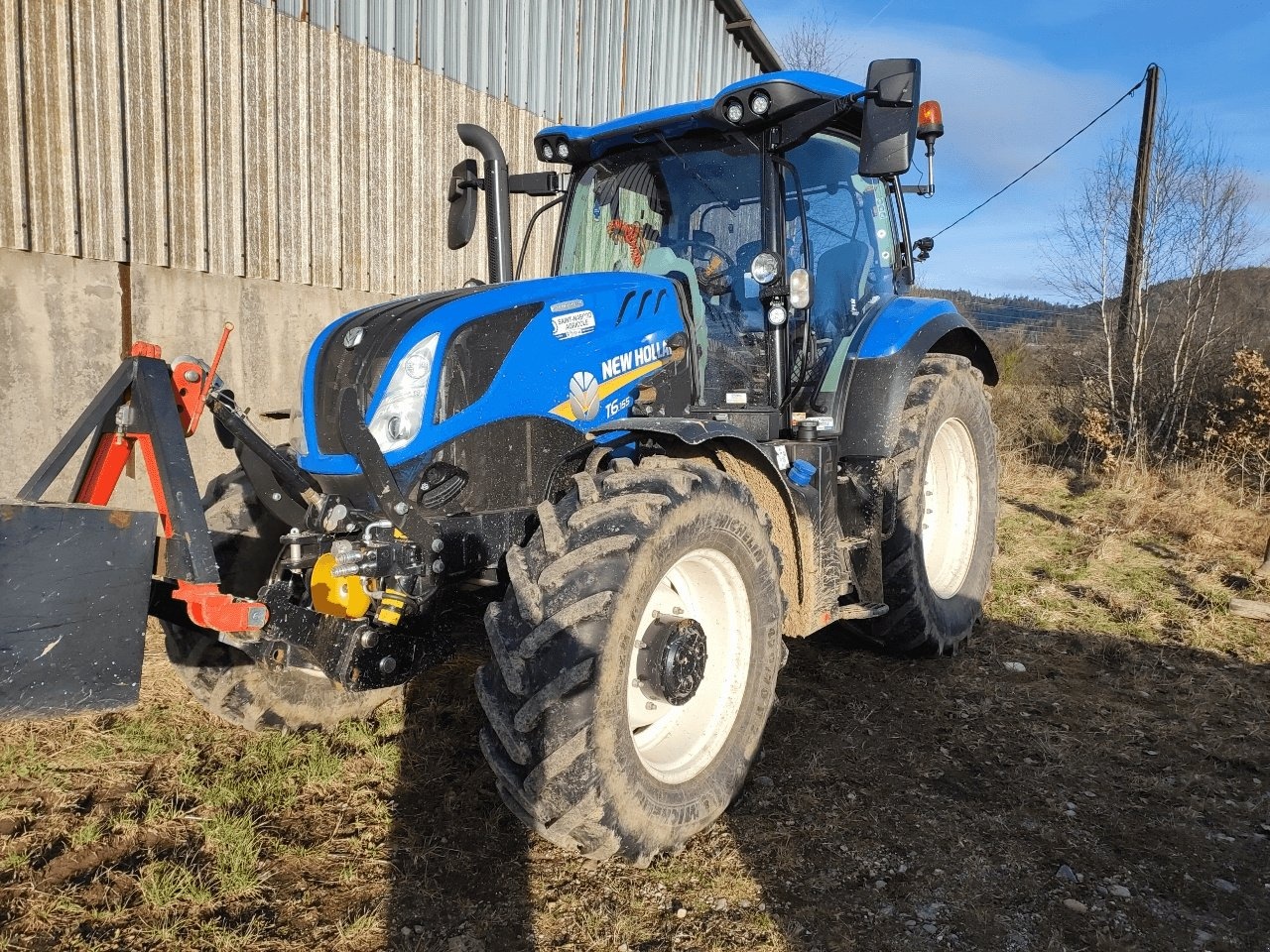 New Holland T 6.155 tractor €79,000
