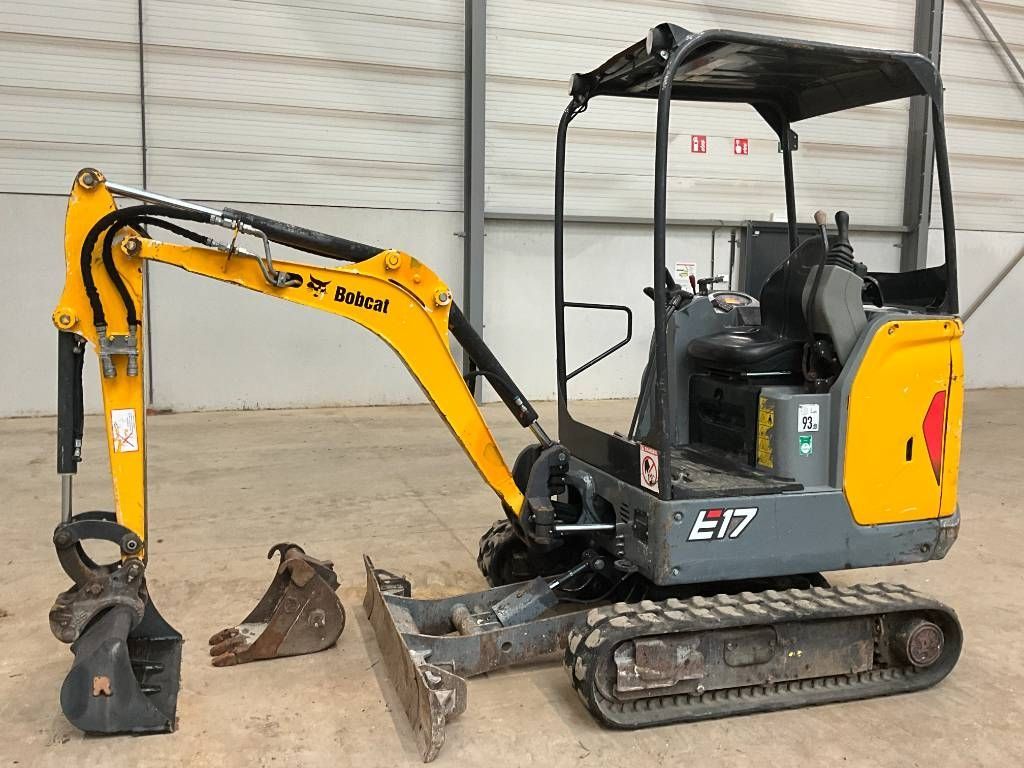 Bobcat e 17 Mini bager 10.750 €
