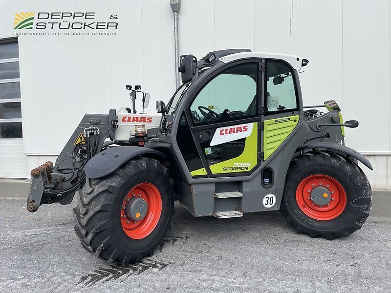 E-FARM: Claas scorpion 7055 - Teleskoplader - id QPA1WTB - 55.500 € - Baujahr: 2017 - Abgelesene Motorstunden: 4.853,Motorleistung (PS): 156,Deutschland