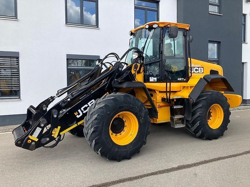 E-FARM: JCB 427 ht agri t4i - Chargeuse sur pneus - id RNNHUMC - Année: 2014 - Lecture du nombre d'heure: 7 143,Puissance du moteur (chevaux): 160,Allemagne