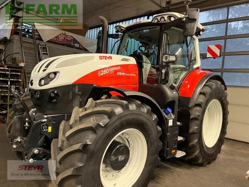 Steyr Absolut 6280 CVT Tractor €175,000