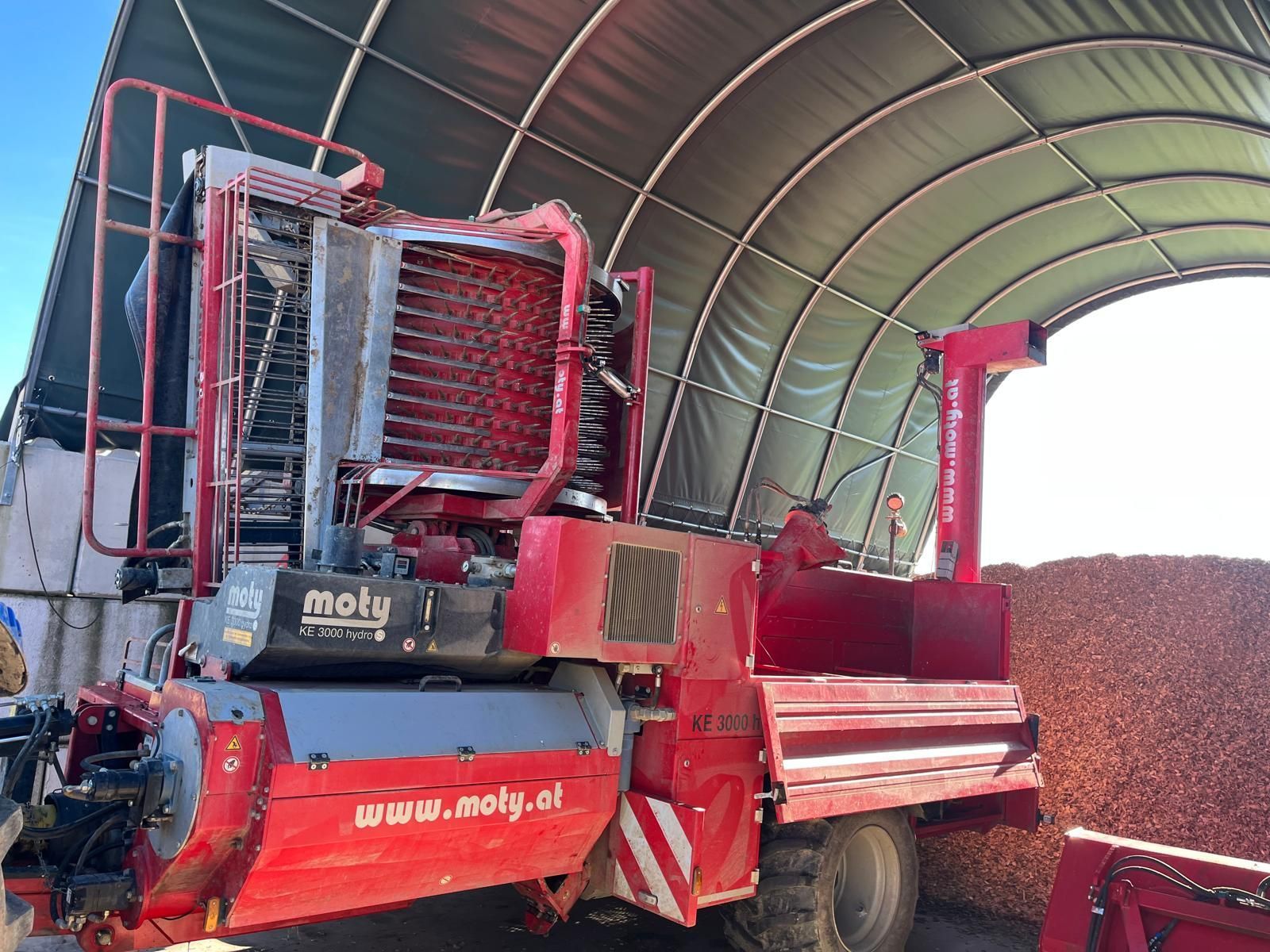 Moty kürbiserntemaschine hydros ke 3000s Vegetable harvester €72,000