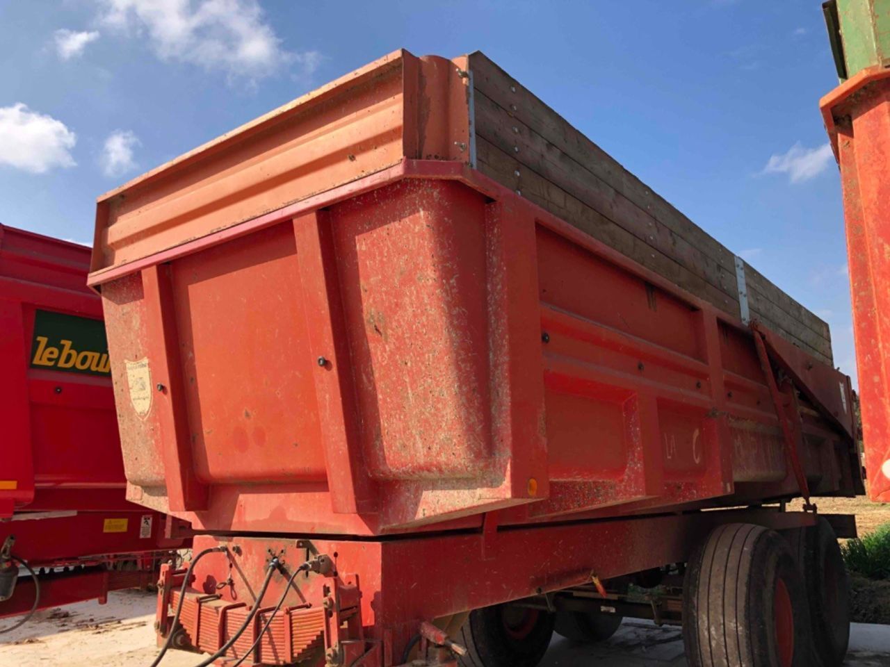 E-FARM: la campagne bbc 15 - Pótkocsi billencs - id QI1N3B7 - 13 000 EUR - Gyártási év: 1995 - Franciaország