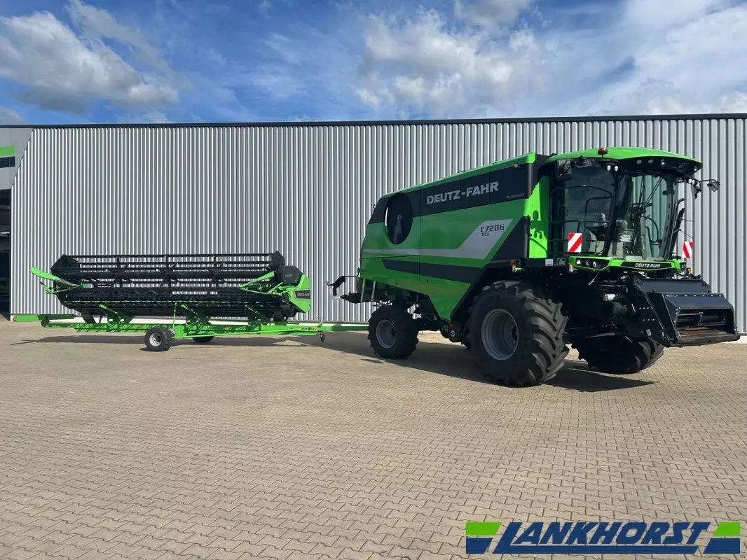 E-FARM: Deutz-Fahr C 7206 - Combine harvester - id IRSQS8G - €155,000 - Year of construction: 2023 - Engine hours: 235,Engine power (HP): 354,Germany