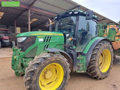 E-FARM: John Deere 6125 R - Tractor - id IES6F4M - €46,500 - Year of construction: 2014 - Engine hours: 7,951,Engine power (HP): 125,France