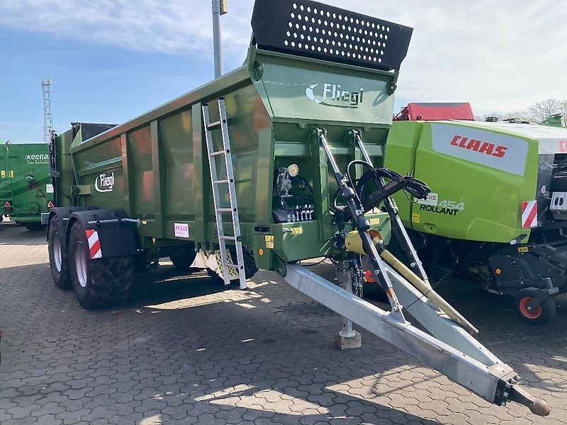 E-FARM: Fliegl kds 265 tiefbett tandem 20to. - Manure and compost spreader - id BYNBBNQ - €44,500 - Year of construction: 2020 - Germany