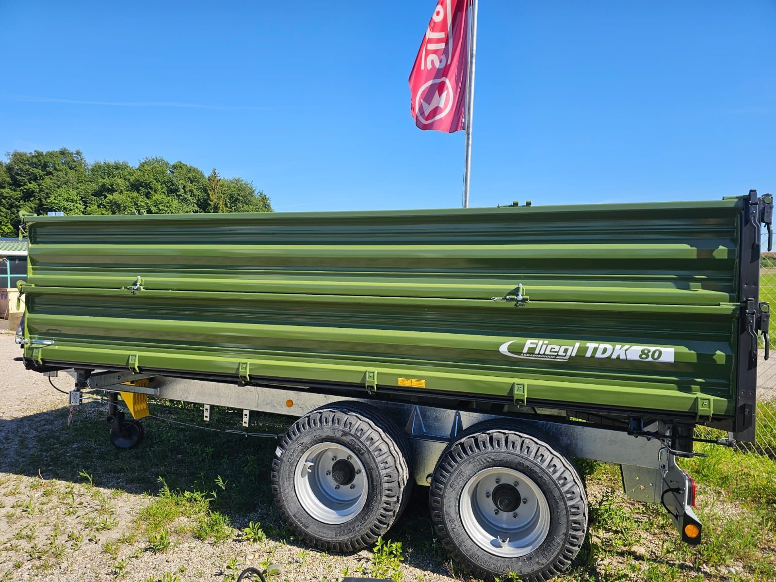 Fliegl fox edk 80 Przyczepa 15 334 €
