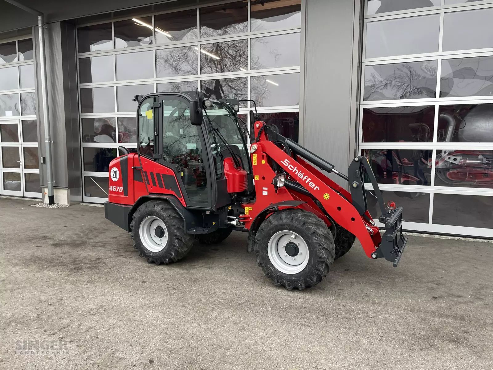 E-FARM: Schäffer 4670 - Wheel loader - id M6M6GKP - €56,900 - Year of construction: 2025 - Engine hours: 15,Engine power (HP): 66,Germany