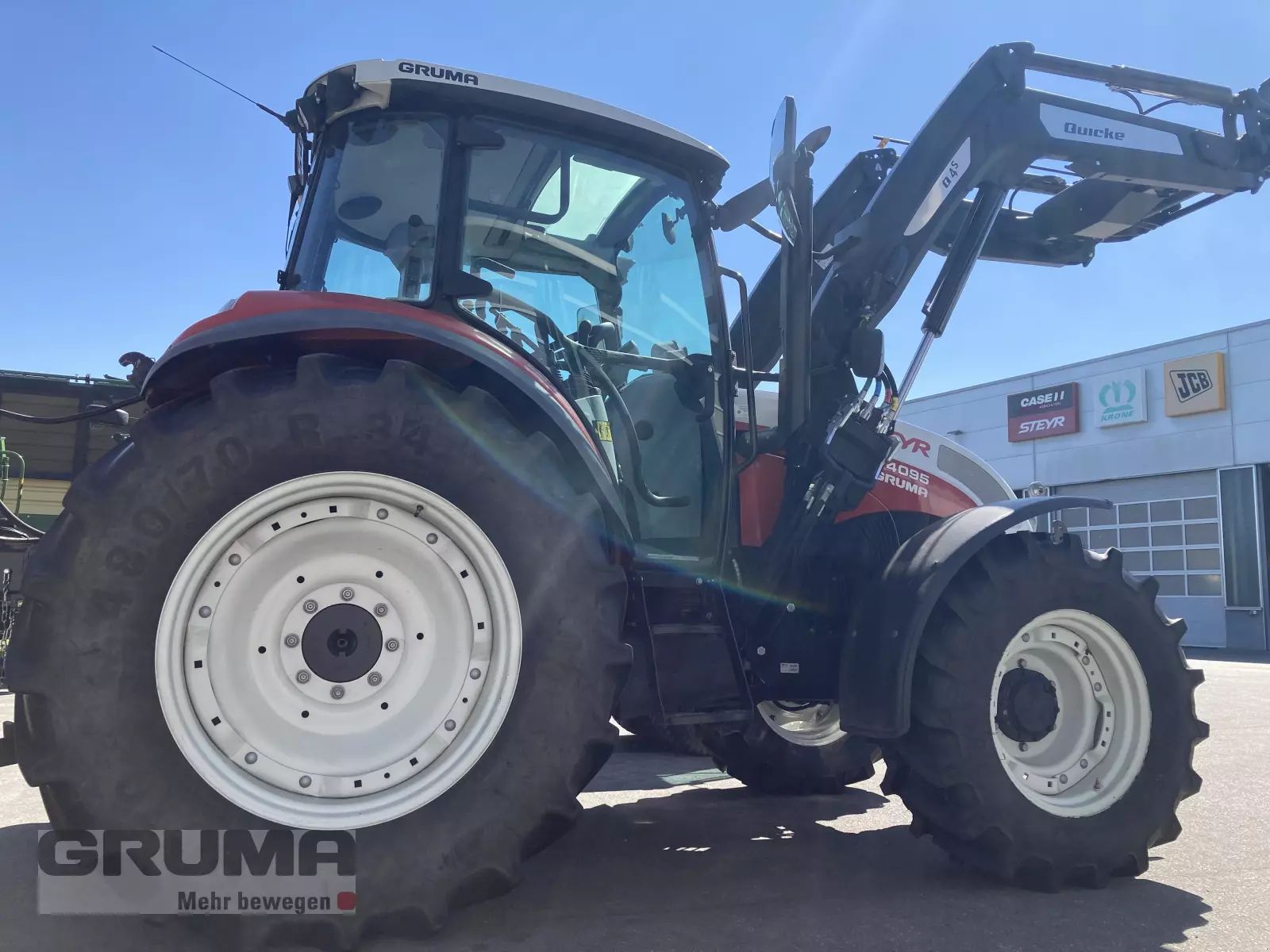 E-FARM: Steyr Kompakt 4095 - Traktor - id I5CKTJI - 54.412 € - Baujahr: 2020 - Abgelesene Motorstunden: 2.660,Motorleistung (PS): 99,Deutschland