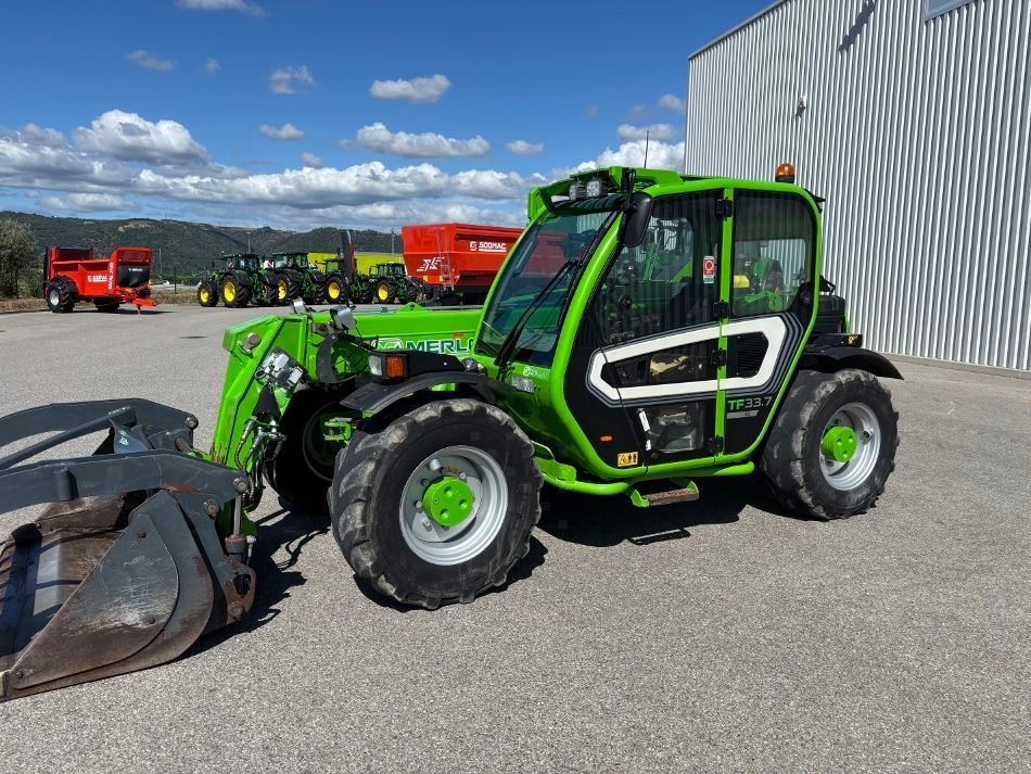 E-FARM: Merlo tf33.7-115 - Chargeur télescopique  - id VFZMYXD - 53 000 € - Année: 2019 - Lecture du nombre d'heure: 3 500,France
