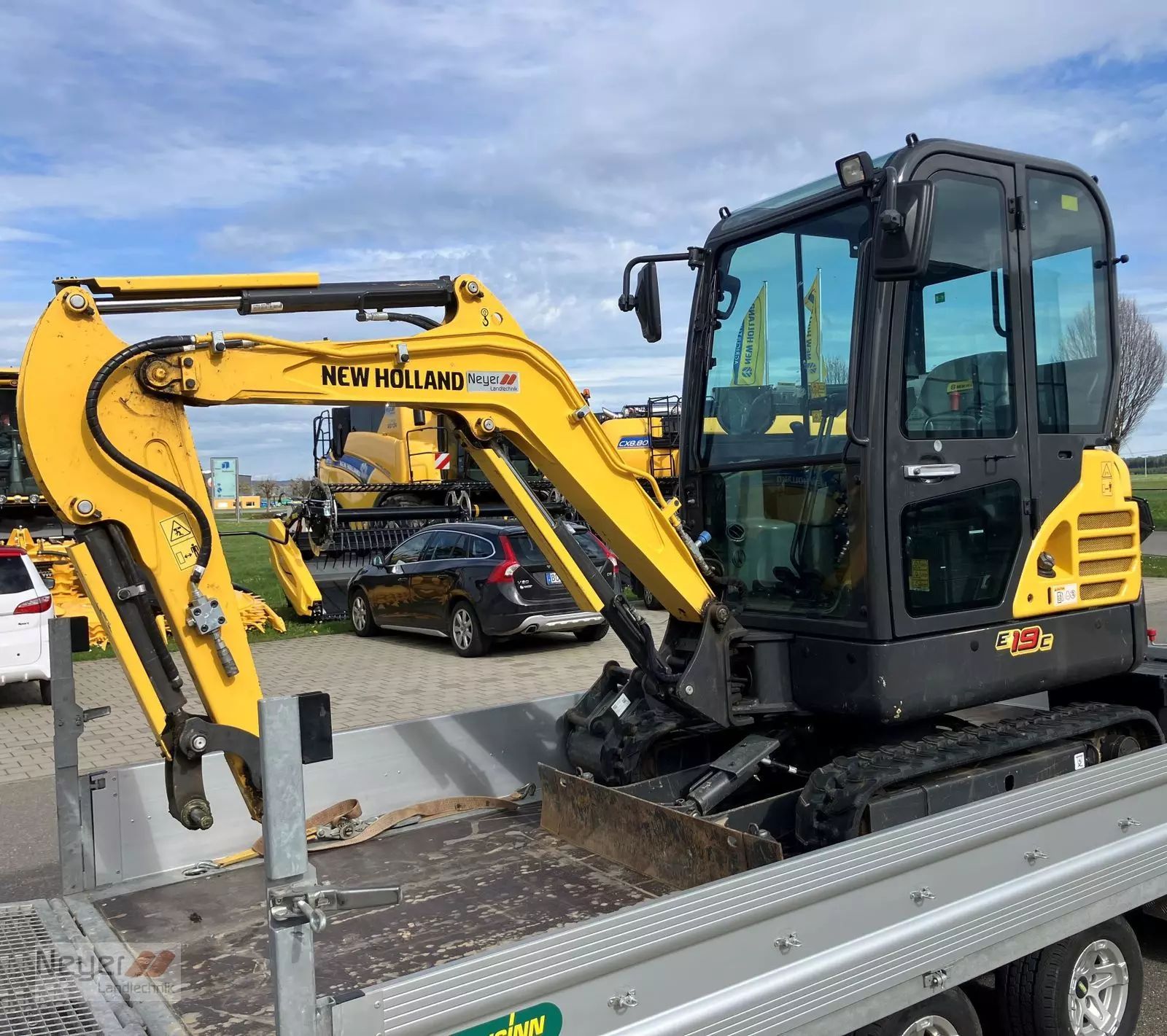 E-FARM: New Holland e 19 c - Gravemaskine - id TQ5IJQS - 23.280 € - Produktionsår: 2021 - Tyskland