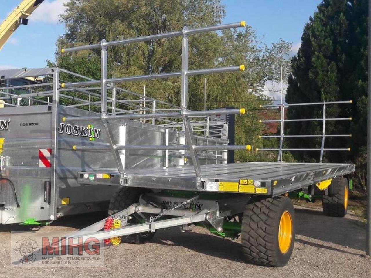 JOSKIN ballentransportwagen wago trailer €22,000