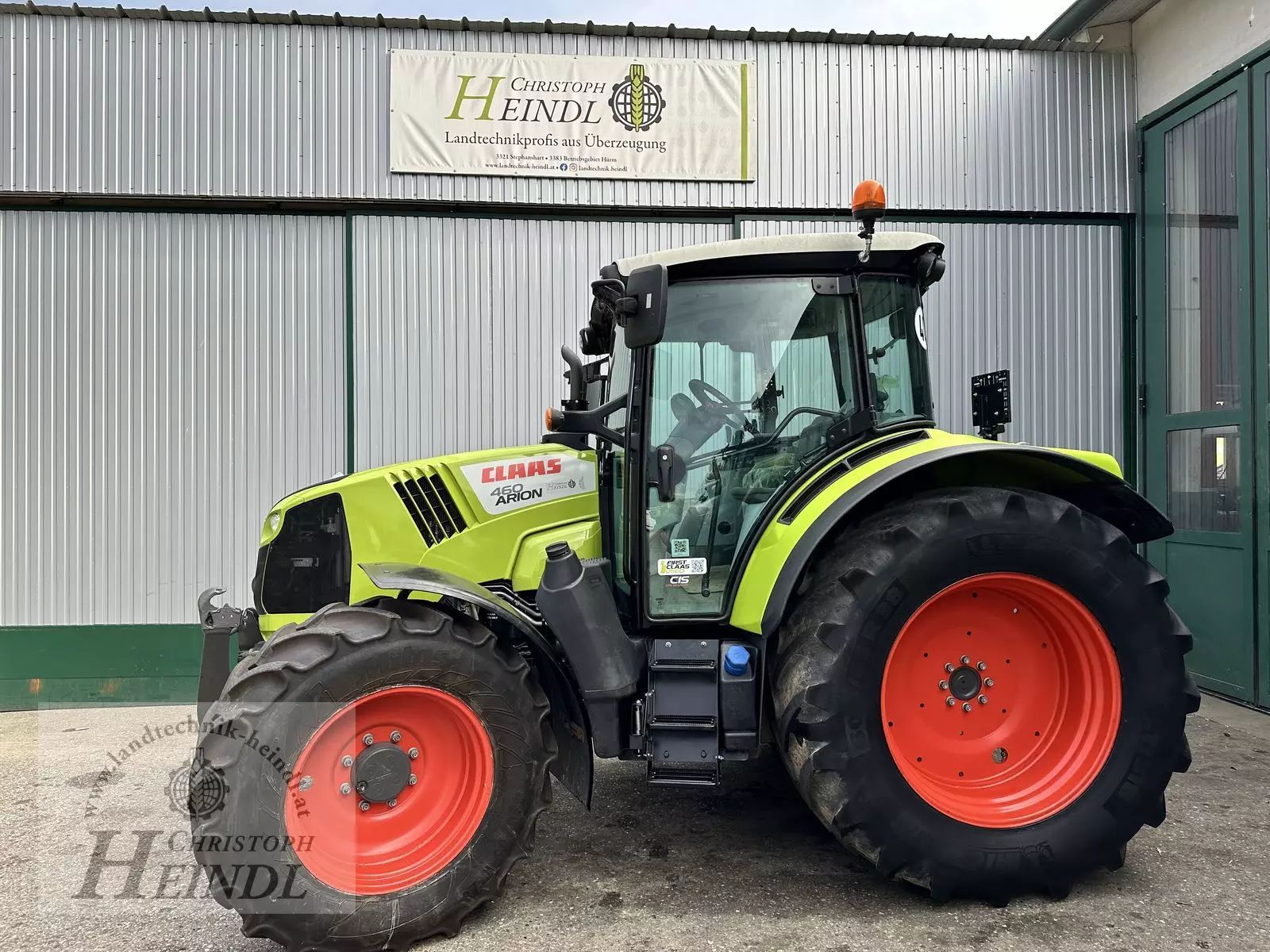 E-FARM: Claas Arion 460 - Tracteur - id H5CZAFT - 68 400 € - Lecture du nombre d'heure: 4 928 - Puissance du moteur (chevaux): 141,Autriche