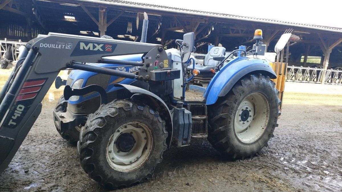 E-FARM: New Holland T5.115 - Tractor - id HREHIPK - 30.000 EUR - Anul: 2019 - Citeste ore: 6.302,Muterea motorului: 115,Franța