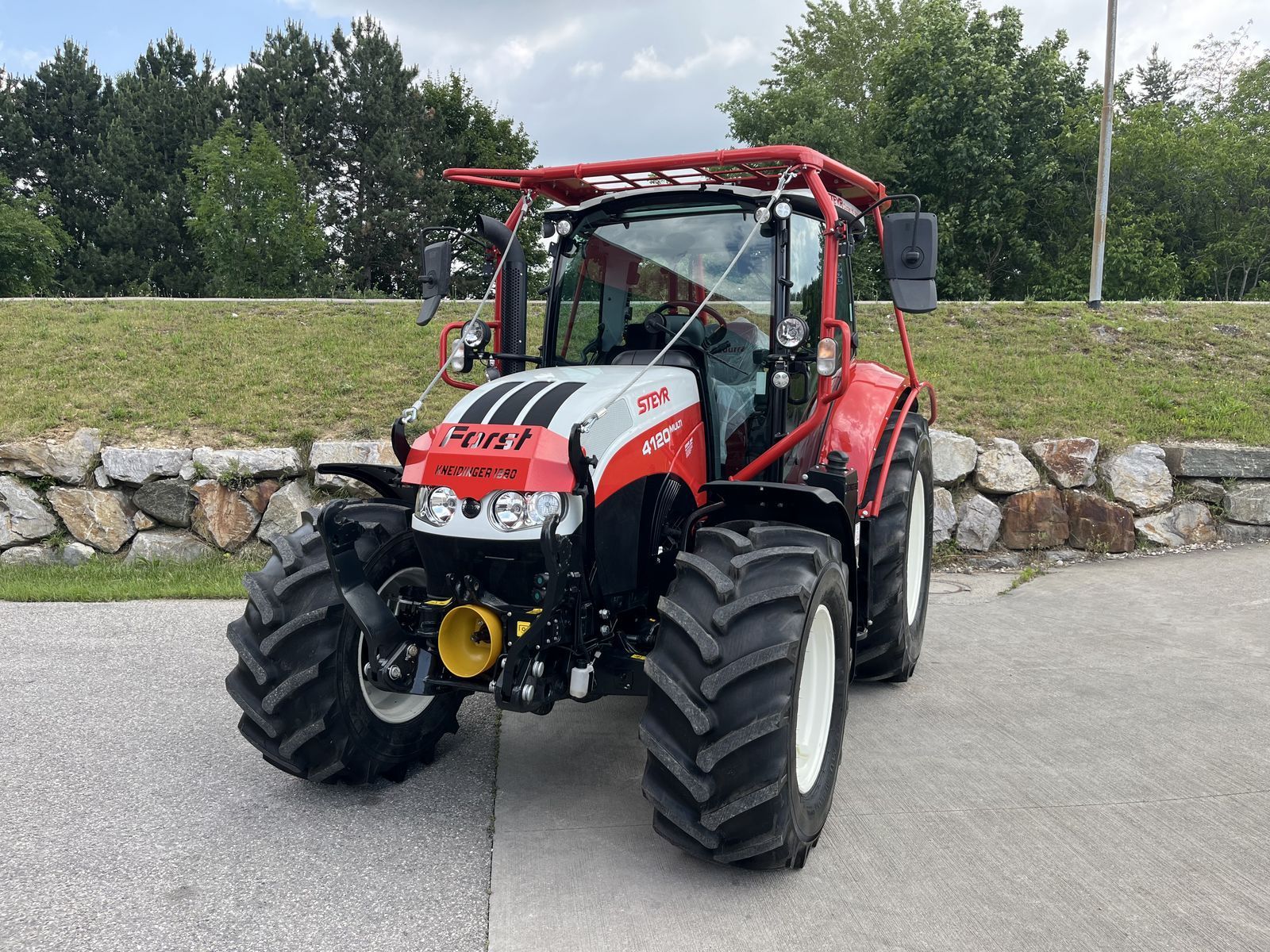 E-FARM: Steyr Multi 4120 - Tractor - id 6YZCDSW - 74.167 € - Año: 2023 - Horas: 460,Potencia del motor: 117,Austria