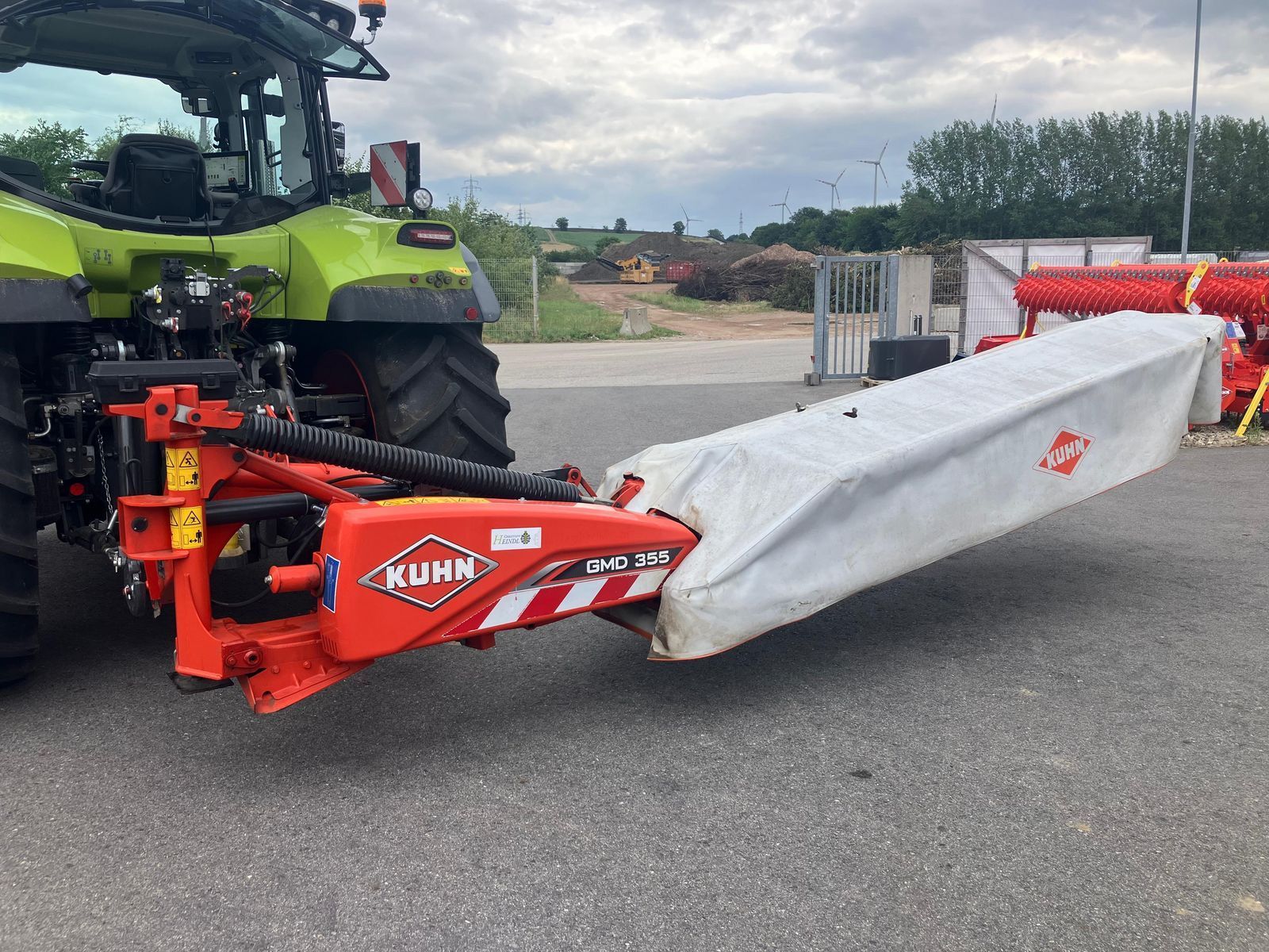 E-FARM: Kuhn gmd 355 - Faucheuse - id KUCSCSB - 10 796 € - Année: 2020 - Lecture du nombre d'heure: 200,Autriche