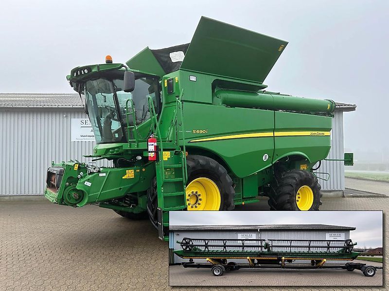 E-FARM: John Deere S 690 - Cosechadora - id M6LEAZX - 174.010 € - Año: 2014 - Horas: 2065,Dinamarca